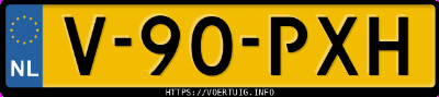 Kenteken afbeelding van V90PXH,  Volkswagen ID. Buzz Cargo Modified Partition Wall