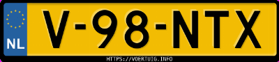 Kenteken afbeelding van V98NTX,  Volkswagen ID. Buzz Cargo Modified Partition Wall