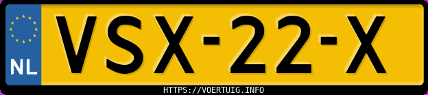 Kenteken afbeelding van VSX22X,  Volkswagen ID. Buzz Cargo Modified Partition Wall