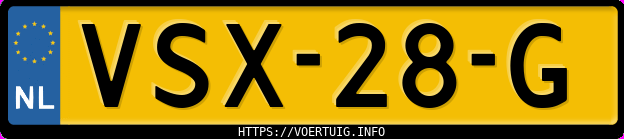 Kenteken afbeelding van VSX28G,  Volkswagen ID. Buzz Cargo Modified Partition Wall