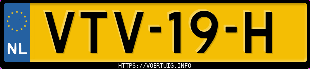 Kenteken afbeelding van VTV19H,  Volkswagen ID. Buzz Cargo Modified Partition Wall