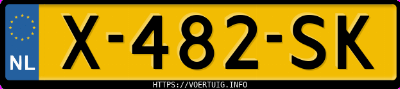 Kenteken afbeelding van X482SK, witte Volkswagen Arteon 2.0 Tsi 4motion