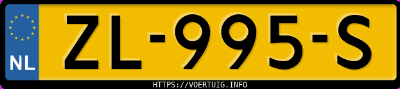 Kenteken afbeelding van ZL995S, grijze Volkswagen Arteon 2.0 Tdi