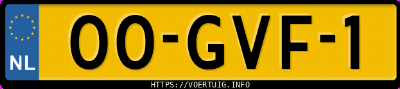 Kenteken afbeelding van 00GVF1, witte Volvo V50 1.8 Drive