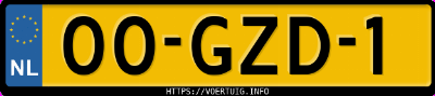 Kenteken afbeelding van 00GZD1, grijze Volvo XC70 D5 Awd
