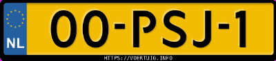 Kenteken afbeelding van 00PSJ1, grijze Volvo S80 T5