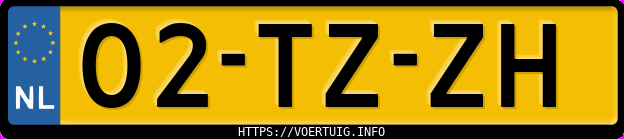 Kenteken afbeelding van 02TZZH, grijze Volvo V70 2.4 20v