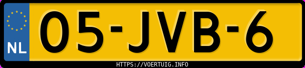 Kenteken afbeelding van 05JVB6, zwarte Volvo XC70 2.5t Awd Aut.