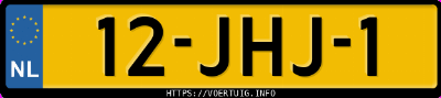 Kenteken afbeelding van 12JHJ1, grijze Volvo S40 1,8