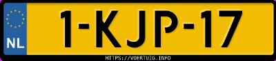 Kenteken afbeelding van 1KJP17, blauwe Volvo C70 2.4i