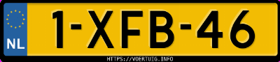Kenteken afbeelding van 1XFB46, witte Volvo XC60 D3
