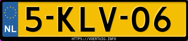 Kenteken afbeelding van 5KLV06, grijze Volvo XC70 D5 Awd
