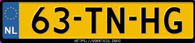 Kenteken afbeelding van 63TNHG, grijze Volvo S80 2.5t