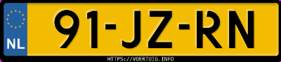 Kenteken afbeelding van 91JZRN, groene Volvo V70 2.4