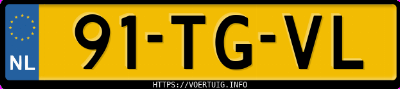 Kenteken afbeelding van 91TGVL, grijze Volvo XC90 3.2 Awd