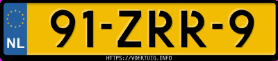 Kenteken afbeelding van 91ZRR9, bruine Volvo V40 T4