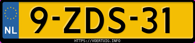 Kenteken afbeelding van 9ZDS31, zwarte Volvo V60 Plug In Hybrid D6 Awd