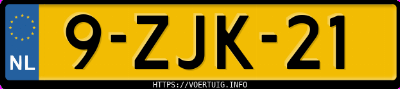Kenteken afbeelding van 9ZJK21, grijze Volvo V70 D5