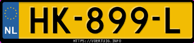 Kenteken afbeelding van HK899L, zwarte Volvo XC90 T8 Twin Engine Awd
