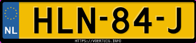 Kenteken afbeelding van HLN84J, zwarte Volvo XC60 T6 Twin Engine Awd