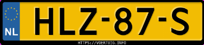 Kenteken afbeelding van HLZ87S, grijze Volvo EX90 Twin Motor Awd