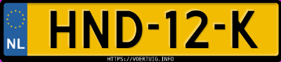 Kenteken afbeelding van HND12K, grijze Volvo EX90 Twin Motor Awd