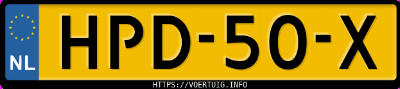 Kenteken afbeelding van HPD50X, zwarte Volvo XC60 T6 Twin Engine Awd