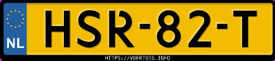 Kenteken afbeelding van HSR82T, grijze Volvo EX90 Twin Motor Performance Awd