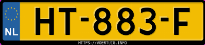 Kenteken afbeelding van HT883F, grijze Volvo XC90 T8 Twin Engine Awd