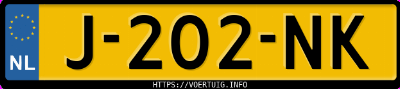Kenteken afbeelding van J202NK, zwarte Volvo V90 T8 Twin Engine Awd