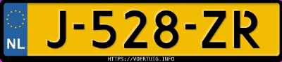 Kenteken afbeelding van J528ZR, groene Volvo XC40 P8 Recharge Awd