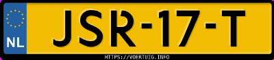 Kenteken afbeelding van JSR17T, grijze Volvo ES90 Single Motor