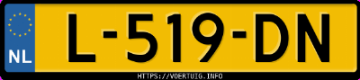 Kenteken afbeelding van L519DN, grijze Volvo XC90 T8 Twin Engine Awd