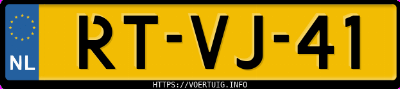 Kenteken afbeelding van RTVJ41, groene Volvo 940 2.3 I.c. Aut.