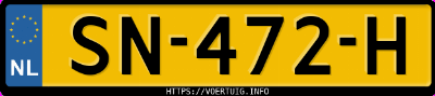 Kenteken afbeelding van SN472H, grijze Volvo XC90 T8 Twin Engine Awd