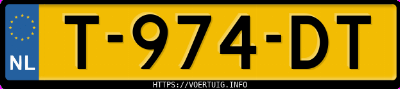 Kenteken afbeelding van T974DT, grijze Volvo XC90 T8 Twin Engine Awd