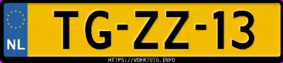 Kenteken afbeelding van TGZZ13, bruine Volvo V70 2.5 10v