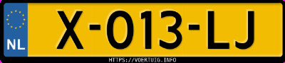 Kenteken afbeelding van X013LJ, grijze Volvo XC40 Ex40 Single Motor Standard Range