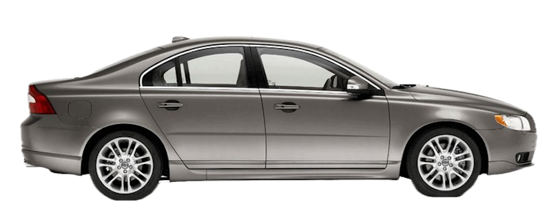 Afbeelding van K785HK, grijze Volvo S80 V8 Awd Executive sedan