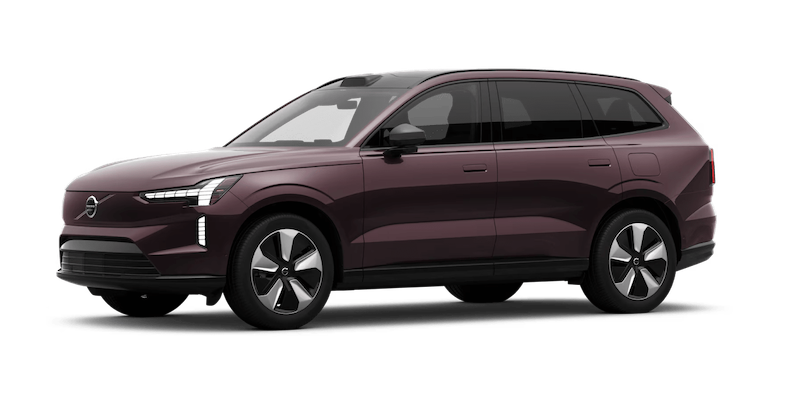Afbeelding van HLX95H, zwarte Volvo EX90 Twin Motor Awd mpv