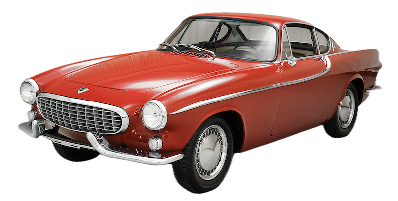 Afbeelding van DE2571, rode Volvo P 1800 