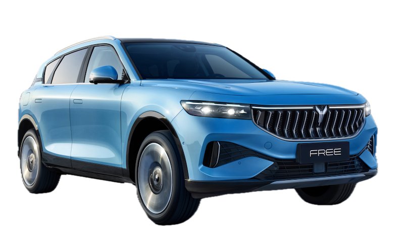 Afbeelding van GXT33P, blauwe Voyah Free Dream mpv