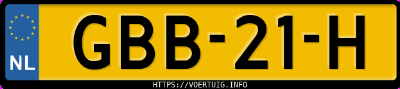 Kenteken afbeelding van GBB21H, grijze Xpeng G9 Long Range Rwd