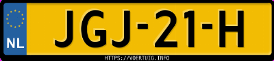 Kenteken afbeelding van JGJ21H, witte Xpeng G6 Rwd Long Range
