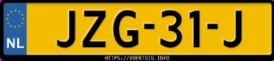 Kenteken afbeelding van JZG31J, zwarte Xpeng G9 Long Range Rwd