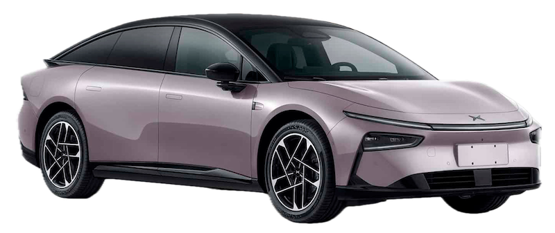 Afbeelding van KFP04S, grijze Xpeng P7+ hatchback