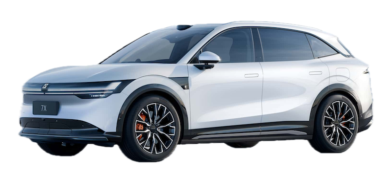 Afbeelding van HHD60T, groene Zeekr 7X Awd Performance hatchback