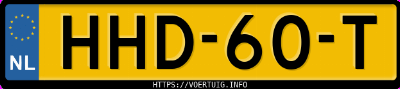Kenteken afbeelding van HHD60T, groene Zeekr 7X Awd Performance