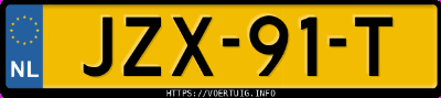 Kenteken afbeelding van JZX91T, grijze Zeekr 7X Awd Performance