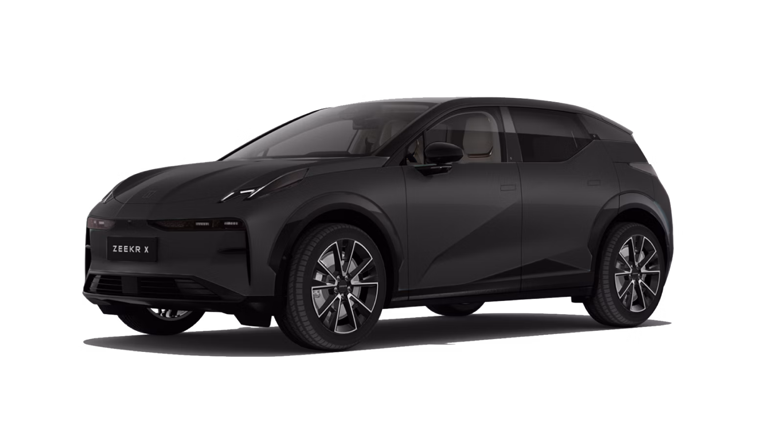 Afbeelding van JVZ74Z, zwarte Zeekr X Long Range Rwd hatchback